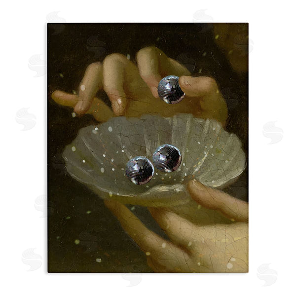 stupell industries Stupell Studio | Classic Disco Clam Pearls