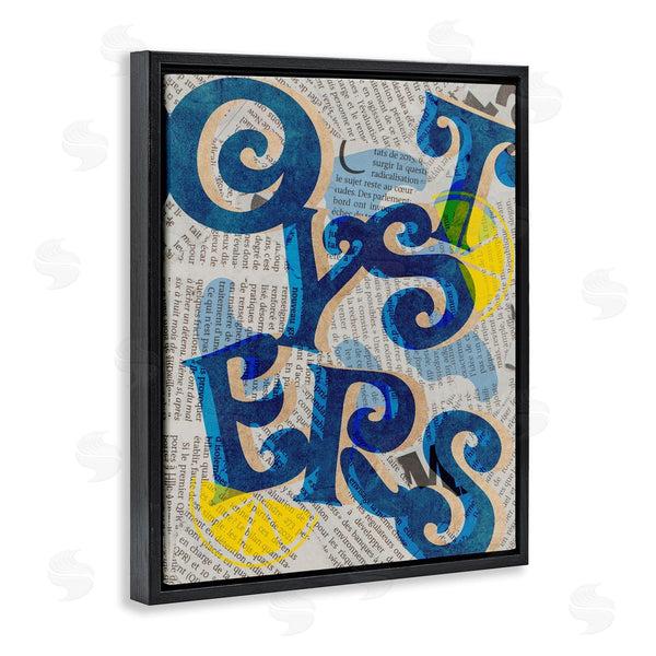 Stupell Industries Stupell Studio | Classic Retro Oysters