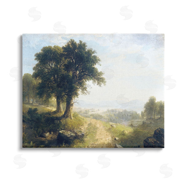 stupell industries Stupell Studio | Classic Rural Oak Landscape Wall Art