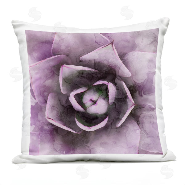 Stupell Industries Stupell Studio | Close Up Succulent Plant Leaves Printed Throw Pillow