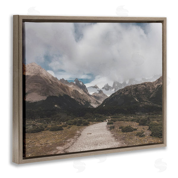 Stupell Industries Stupell Studio | Cloudy Mountain Peaks Wall Art