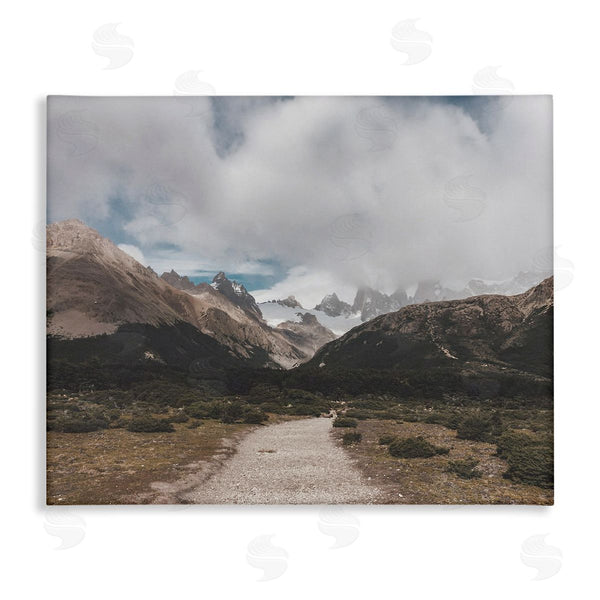 stupell industries Stupell Studio | Cloudy Mountain Peaks Wall Art