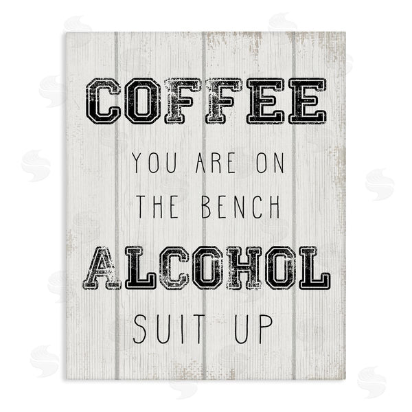stupell industries Stupell Studio | Coffee and Alcohol Baseball Humor