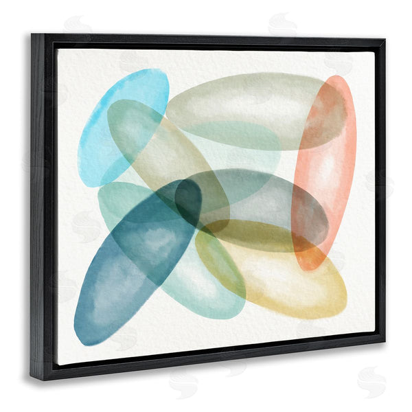 Stupell Industries Stupell Studio | Colorful Opaque Ovals Abstraction