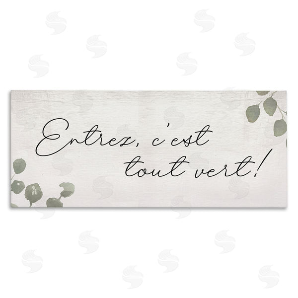 stupell industries Stupell Studio | Come In It's Green Phrase Wall Art