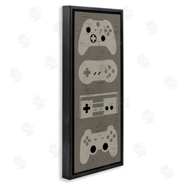 Stupell Industries Stupell Studio | Common Game Controllers Vintage
