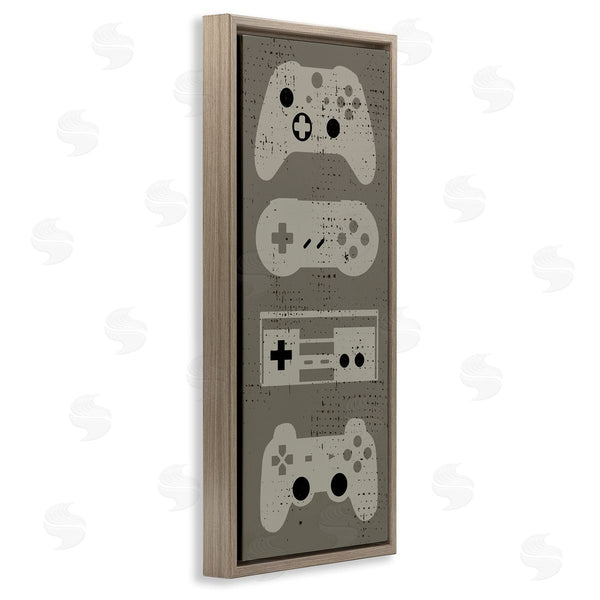 Stupell Industries Stupell Studio | Common Game Controllers Vintage