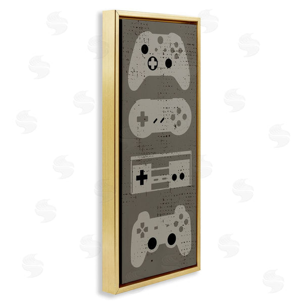 Stupell Industries Stupell Studio | Common Game Controllers Vintage
