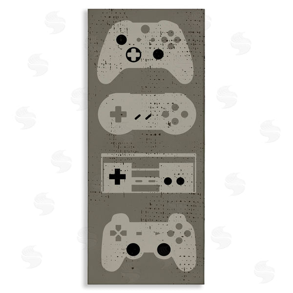 stupell industries Stupell Studio | Common Game Controllers Vintage