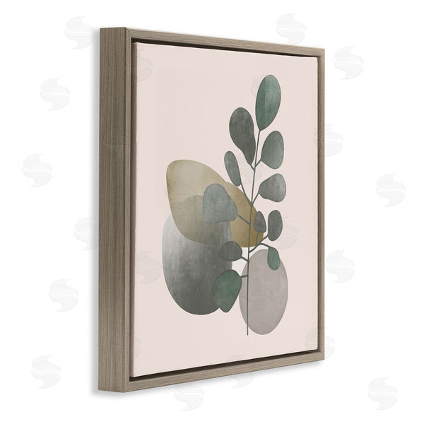Stupell Industries Stupell Studio | Contemporary Herb Sprig Pebbles Wall Art