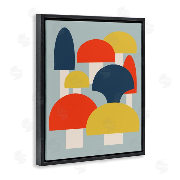 Stupell Industries Stupell Studio | Contemporary Mushroom Shapes Wall Art