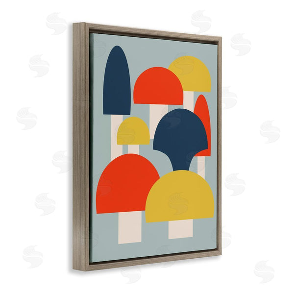 Stupell Industries Stupell Studio | Contemporary Mushroom Shapes Wall Art