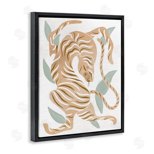 Stupell Industries Stupell Studio | Contemporary Tiger Wildlife Shapes Wall Art