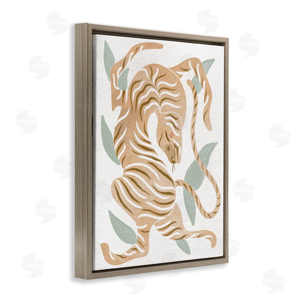 Stupell Industries Stupell Studio | Contemporary Tiger Wildlife Shapes Wall Art