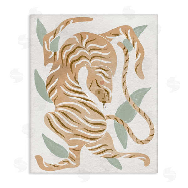stupell industries Stupell Studio | Contemporary Tiger Wildlife Shapes Wall Art