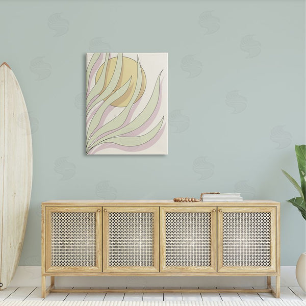 Stupell Industries Stupell Studio | Contemporary Tropical Plant Leaves Wall Art