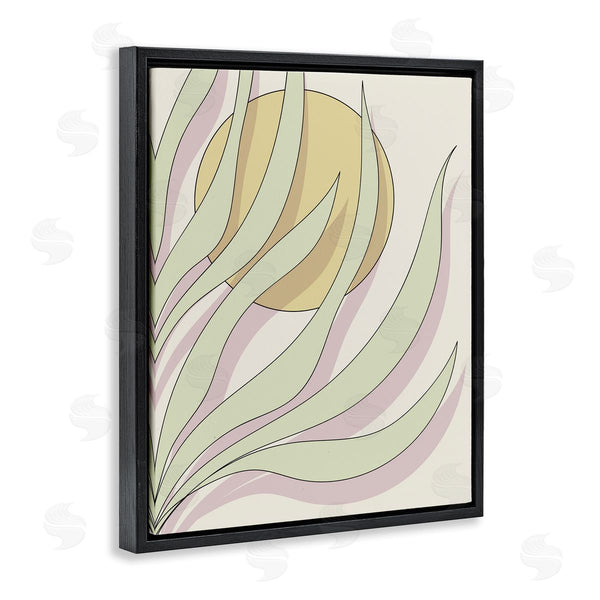 Stupell Industries Stupell Studio | Contemporary Tropical Plant Leaves Wall Art