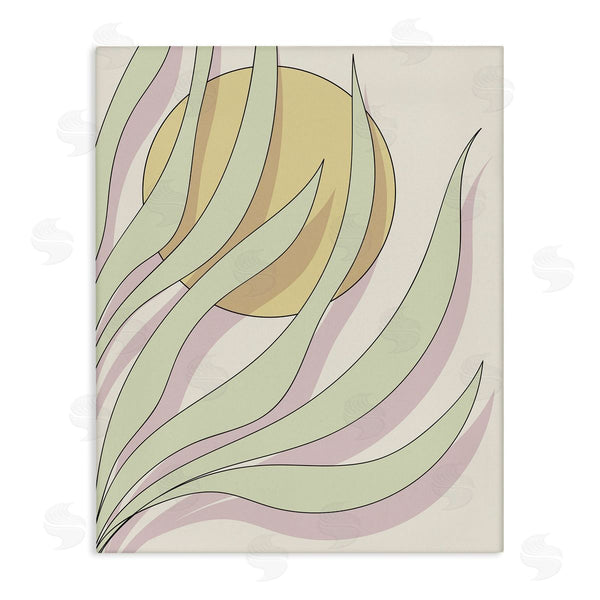 stupell industries Stupell Studio | Contemporary Tropical Plant Leaves Wall Art