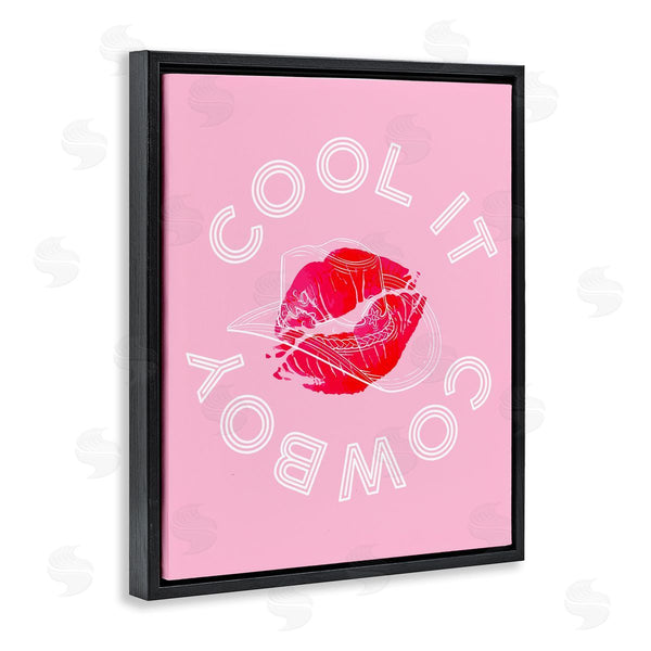 Stupell Industries Stupell Studio | Cool It Cowboy With Kiss