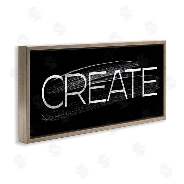 Stupell Industries Stupell Studio | Create Text Paint Stroke