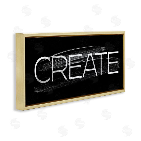 Stupell Industries Stupell Studio | Create Text Paint Stroke