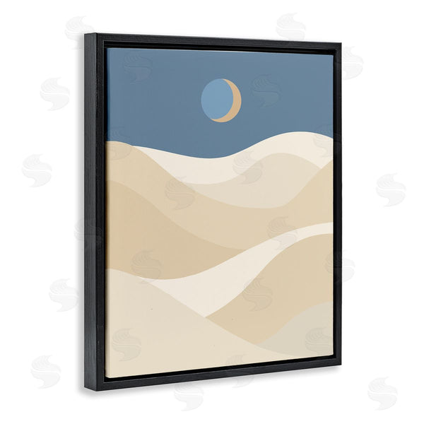 Stupell Industries Stupell Studio | Crescent Moon Over Dunes