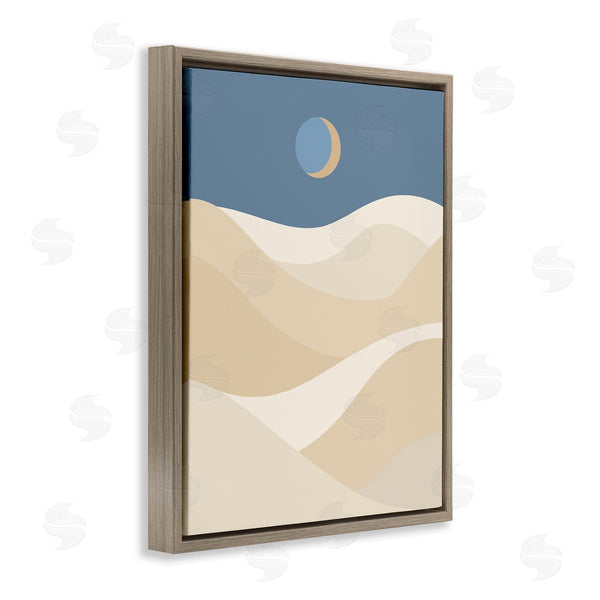Stupell Industries Stupell Studio | Crescent Moon Over Dunes