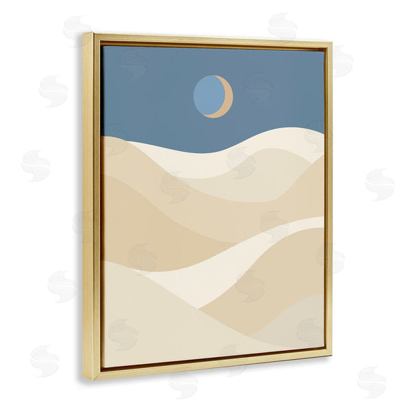 Stupell Industries Stupell Studio | Crescent Moon Over Dunes