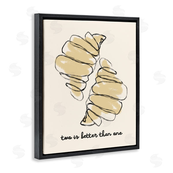 Stupell Industries Stupell Studio | Croissants With French Phrase