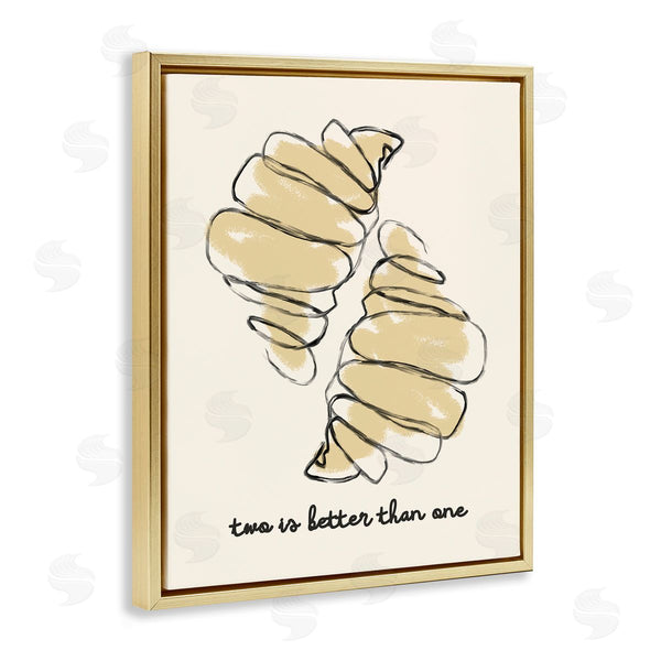 Stupell Industries Stupell Studio | Croissants With French Phrase