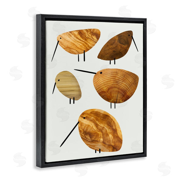Stupell Industries Stupell Studio | Cute Tree Patterned Birds Rustic