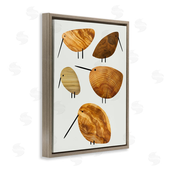 Stupell Industries Stupell Studio | Cute Tree Patterned Birds Rustic