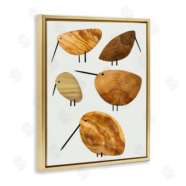 Stupell Industries Stupell Studio | Cute Tree Patterned Birds Rustic