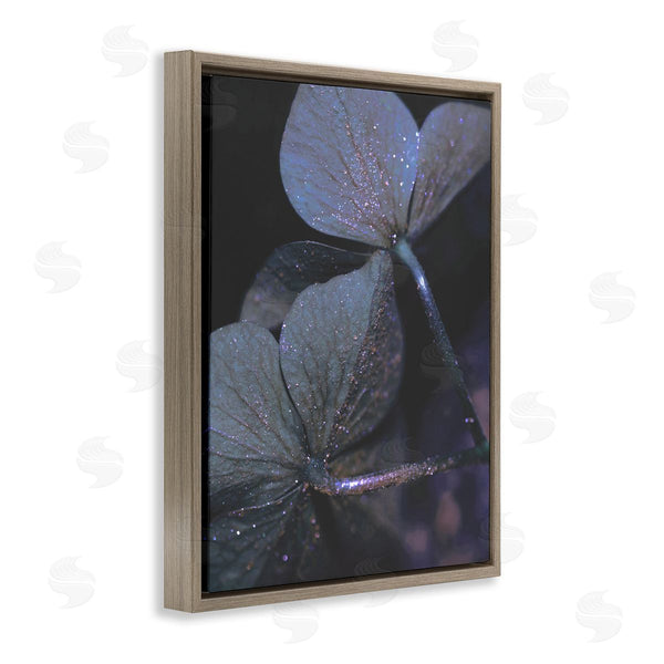 Stupell Industries Stupell Studio | Dark Tone Glittered Clover Petals