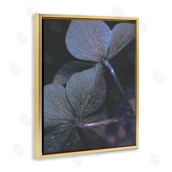 Stupell Industries Stupell Studio | Dark Tone Glittered Clover Petals