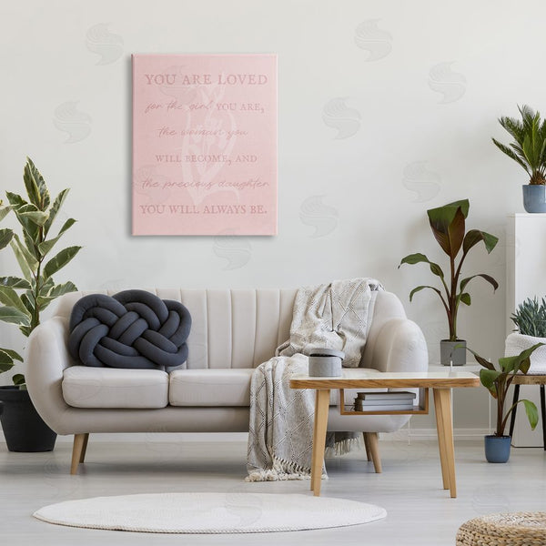 Stupell Industries Stupell Studio | Daughter You Are Loved Wall Art