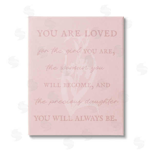 stupell industries Stupell Studio | Daughter You Are Loved Wall Art