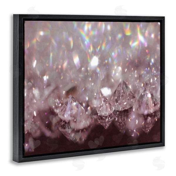 Stupell Industries Stupell Studio | Dazzling Bling Gems Luxury Fashion Glam Jewels Wall Art