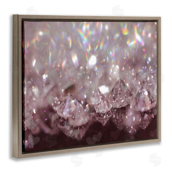 Stupell Industries Stupell Studio | Dazzling Bling Gems Luxury Fashion Glam Jewels Wall Art