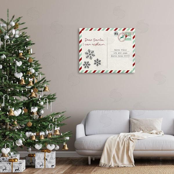 Stupell Industries Stupell Studio | Dear Santa Postcard Wall Art