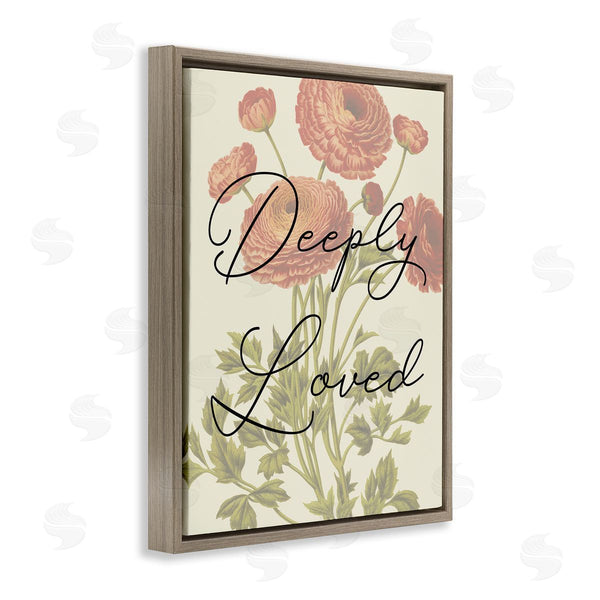Stupell Industries Stupell Studio | Deeply Loved With Marigold