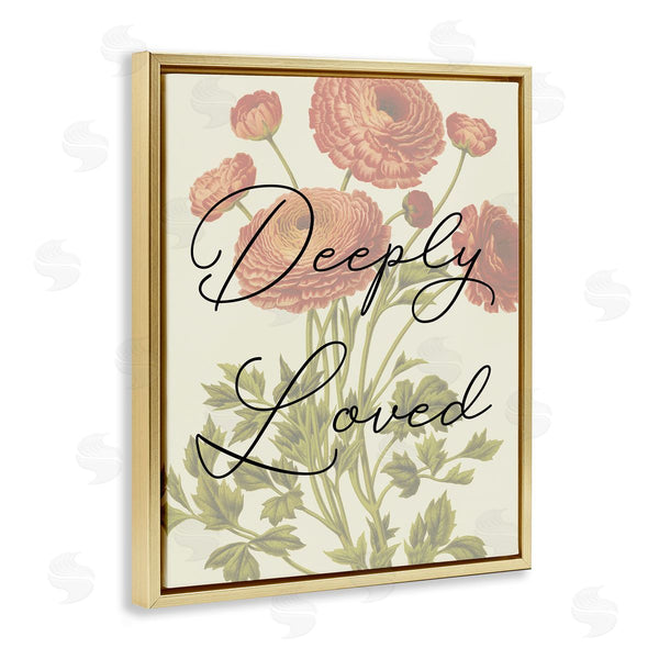 Stupell Industries Stupell Studio | Deeply Loved With Marigold