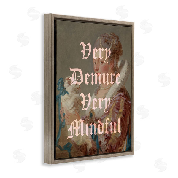 Stupell Industries Stupell Studio | Demure & Mindful Classic Wall Art