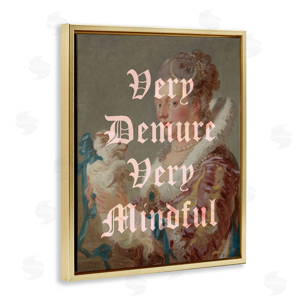 Stupell Industries Stupell Studio | Demure & Mindful Classic Wall Art