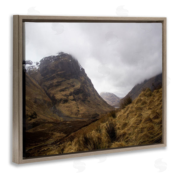 Stupell Industries Stupell Studio | Desert Hill Peaks Arid Vegetation Heavy Clouds Wall Art