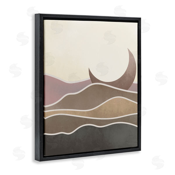 Stupell Industries Stupell Studio | Desert Moon Sand Dunes Scenery Wall Art