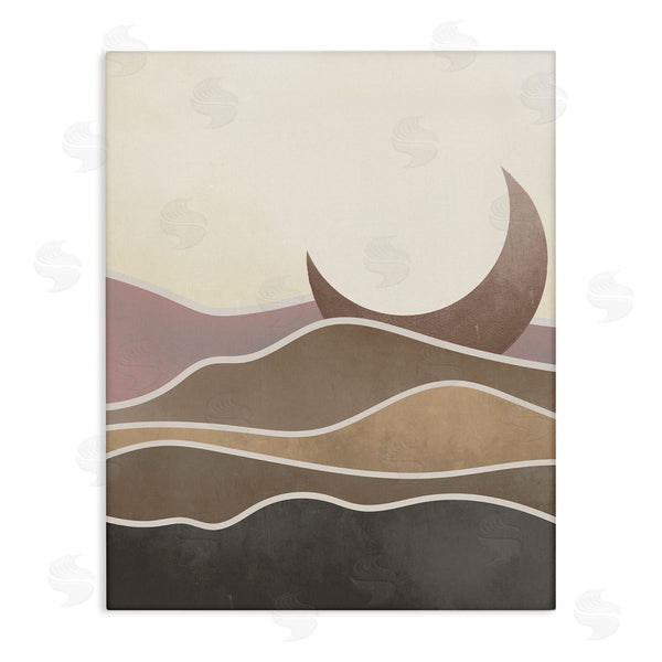 stupell industries Stupell Studio | Desert Moon Sand Dunes Scenery Wall Art