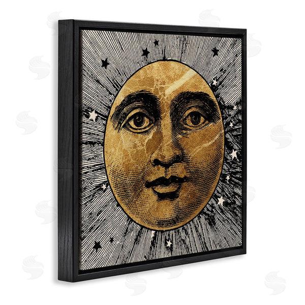Stupell Industries Stupell Studio | Detailed Moon Face