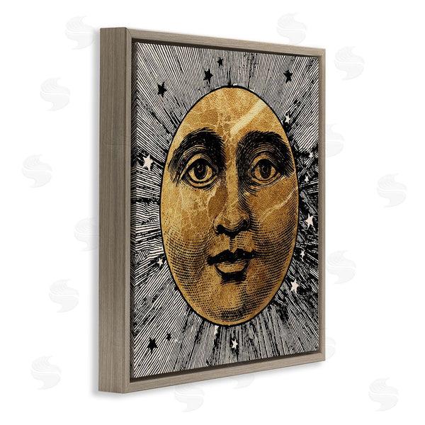 Stupell Industries Stupell Studio | Detailed Moon Face