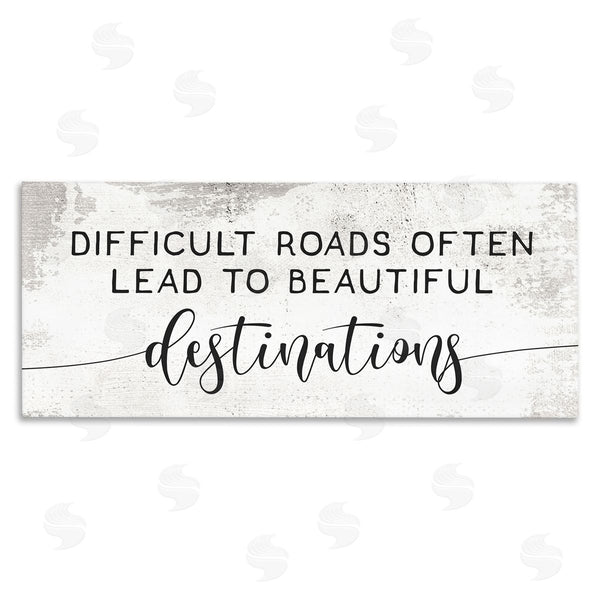 stupell industries Stupell Studio | Difficult Roads to Beautiful Destinations Wall Art